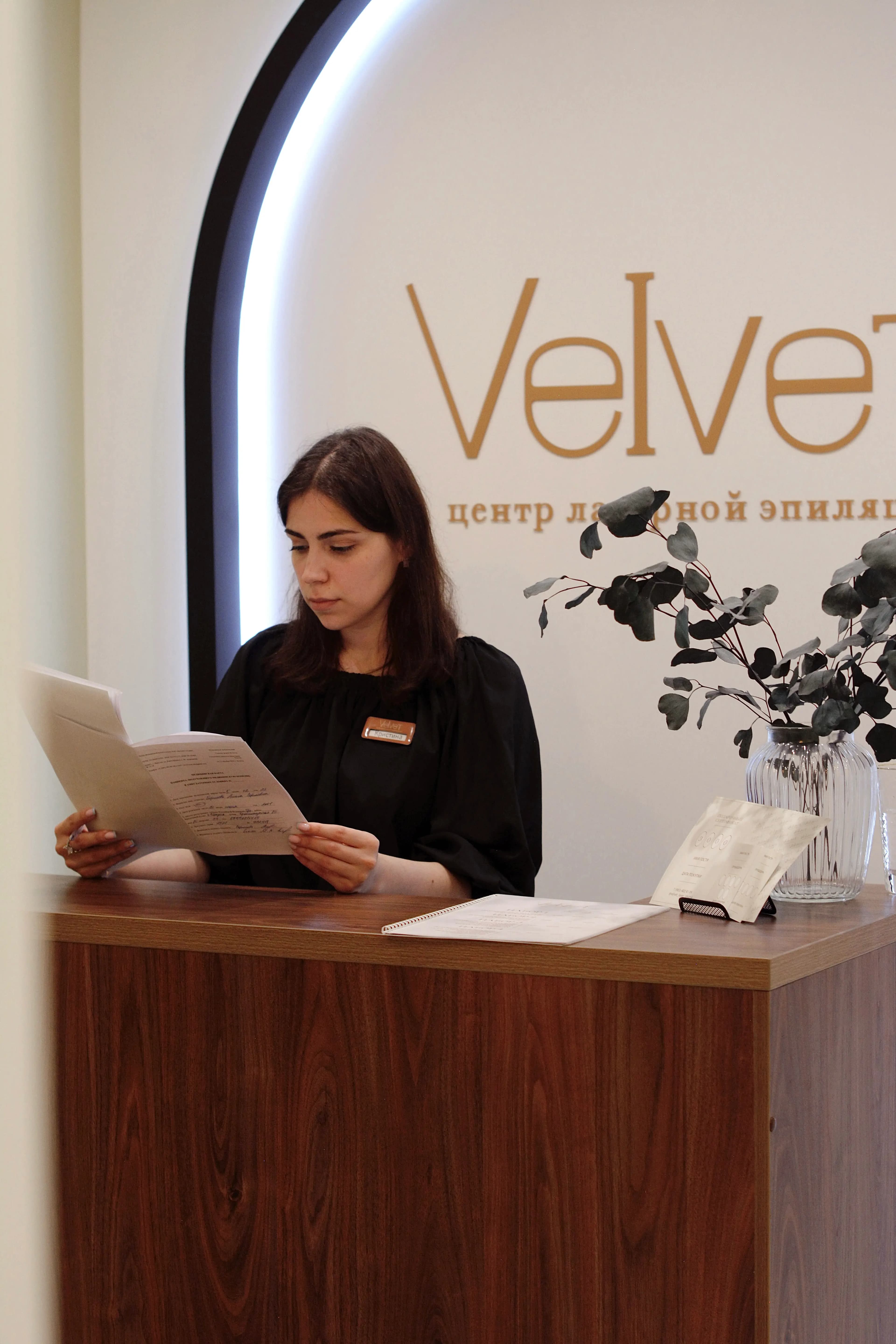 Интерьер студии Velvet